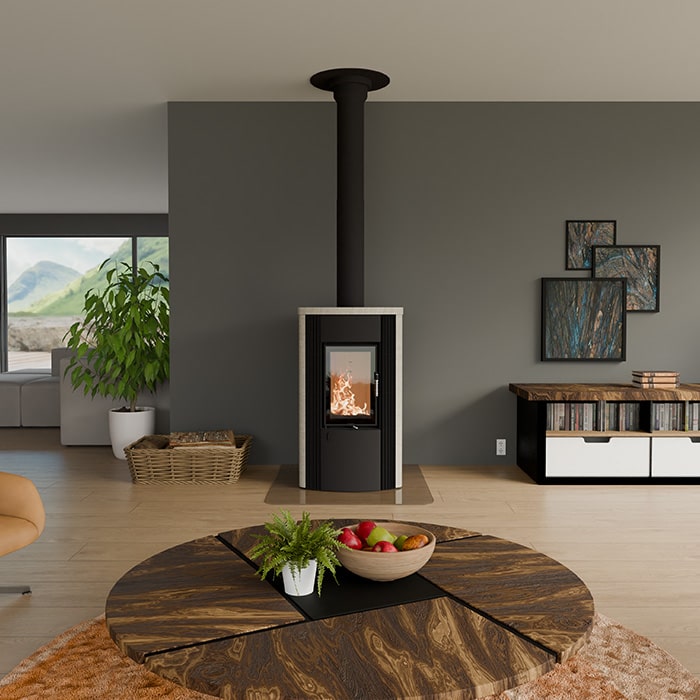 Poêle bois Vulcar-Iwona Poêle bois Vulcar-Iwona